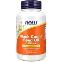 NOW Black Cumin Seed Oil 1000 mg 60 kapslar