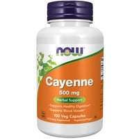 NOW Cayenne 500 mg 100 kapslar