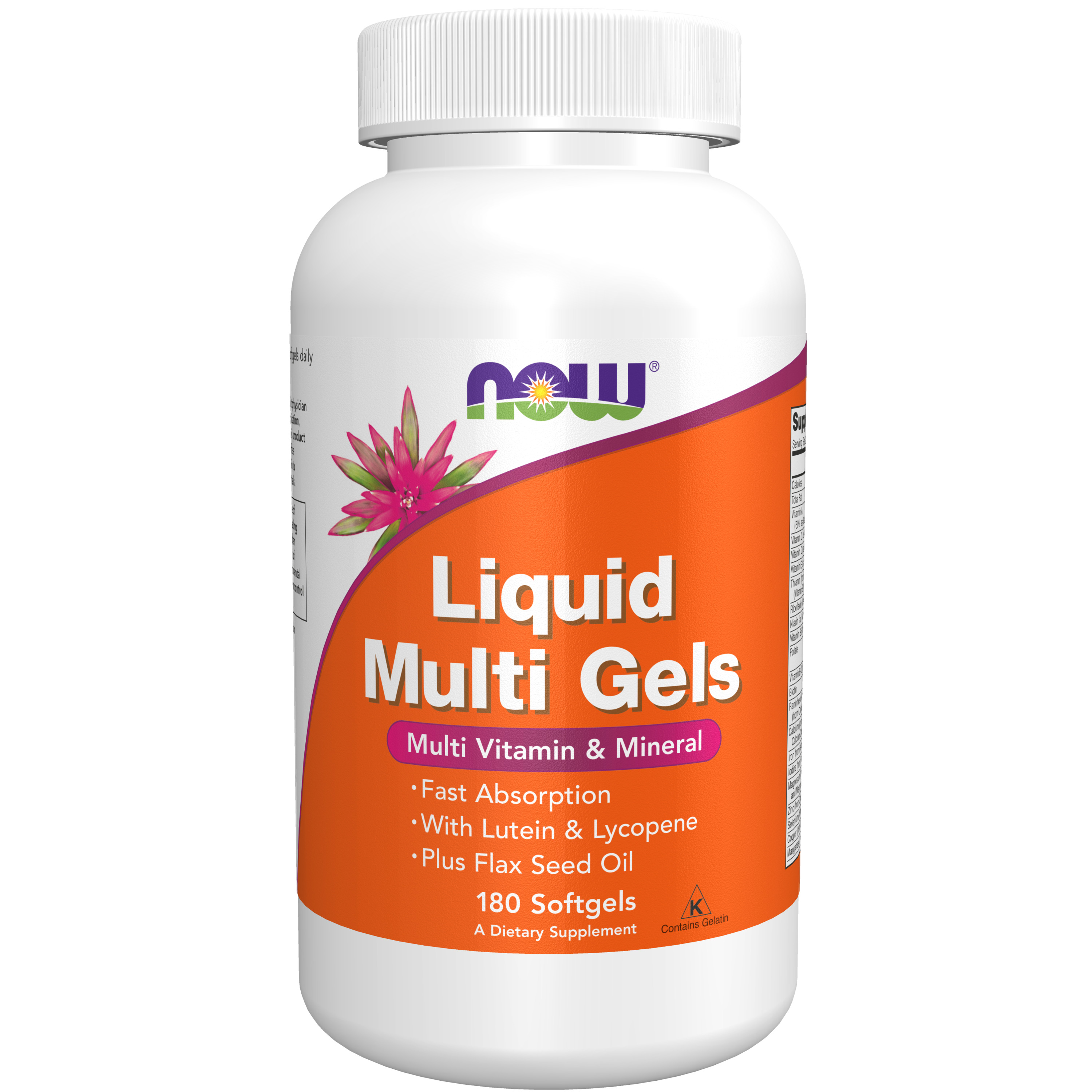 NOW Liquid Multi 180 kapslar