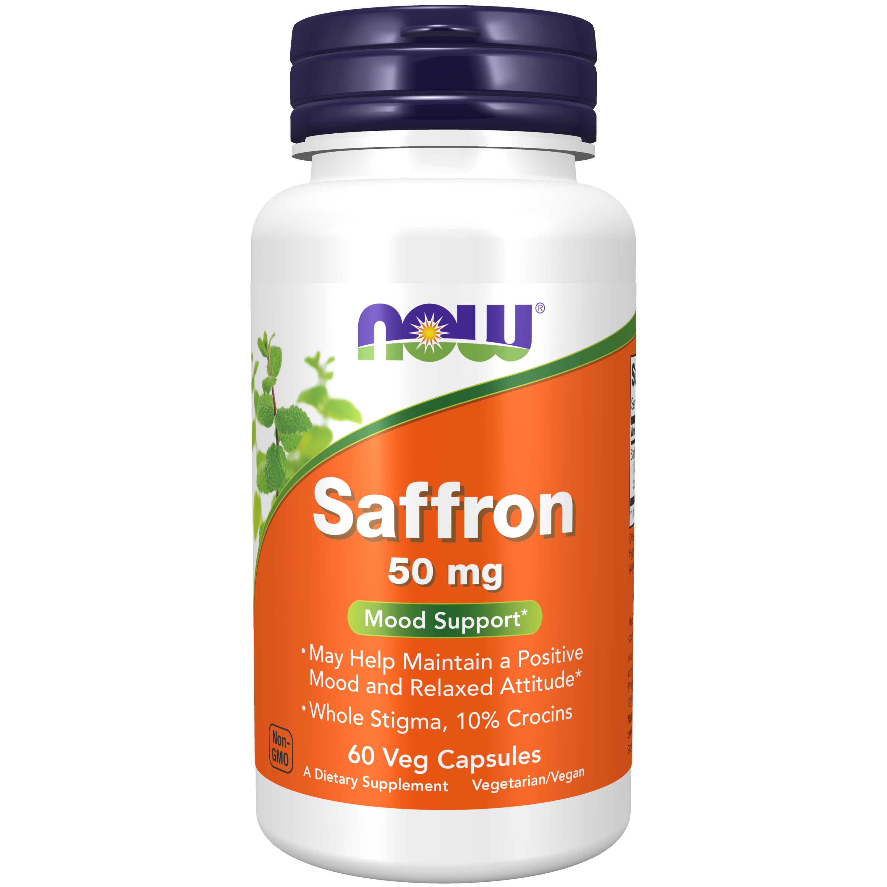NOW Saffron 50 mg 60 kapslar