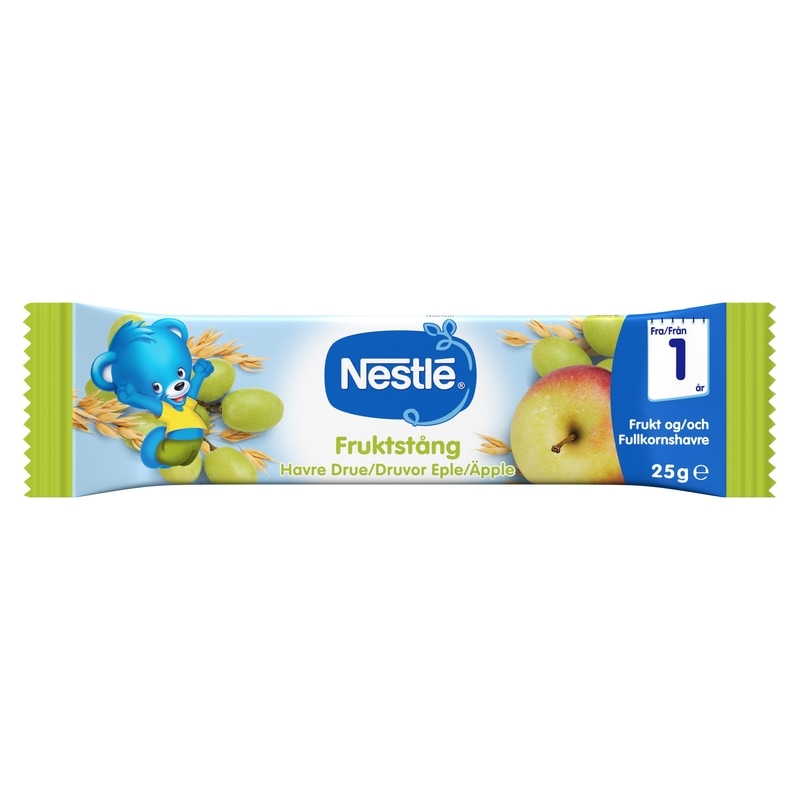 3 för 2 | Nestlé Fruktstång Druvor/Havre/Äpple 25 g