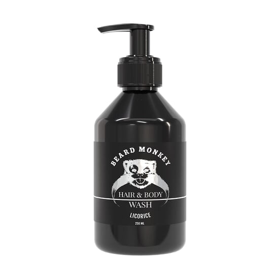 Beard Monkey Hair & Body Licorice 250 ml
