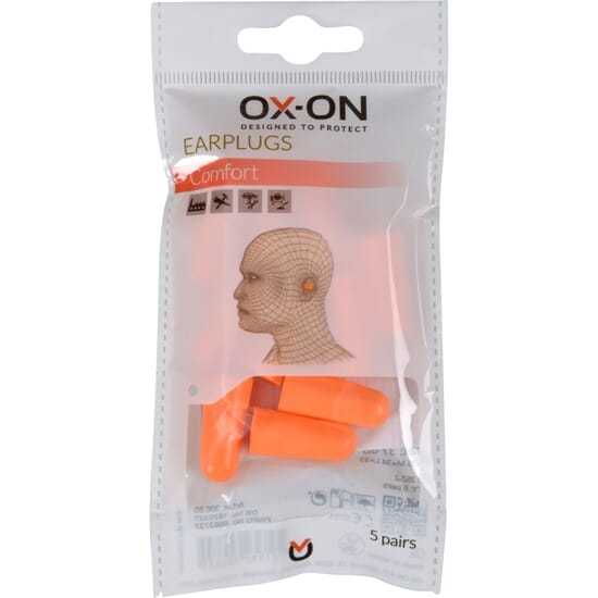 Ox-On Hörselproppar Comfort 5 par