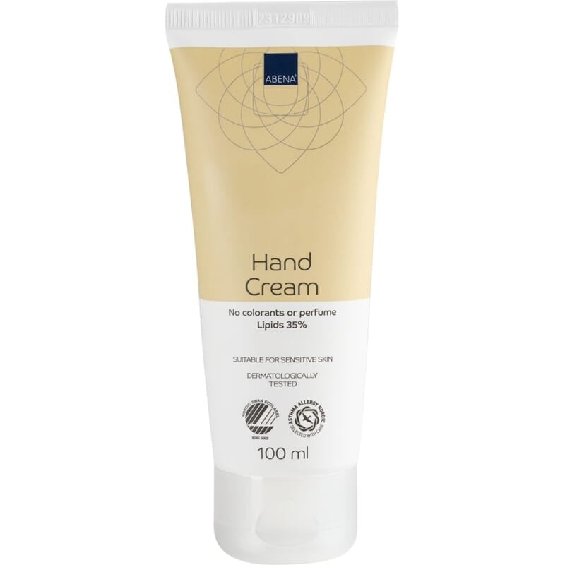 ABENA Handcream Fet & Parfymfri 100 ml
