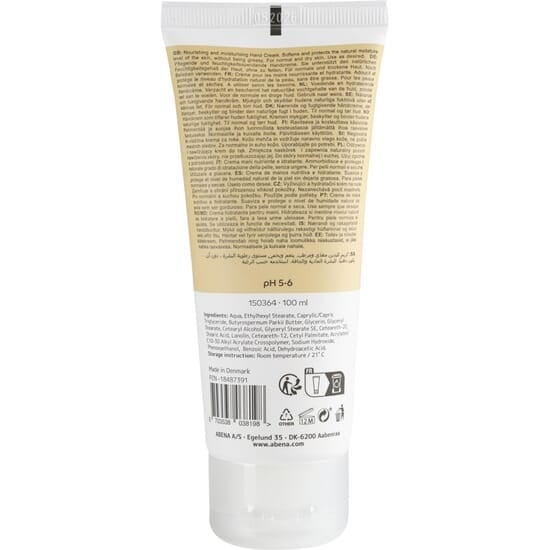 ABENA Handcream Fet & Parfymfri 100 ml