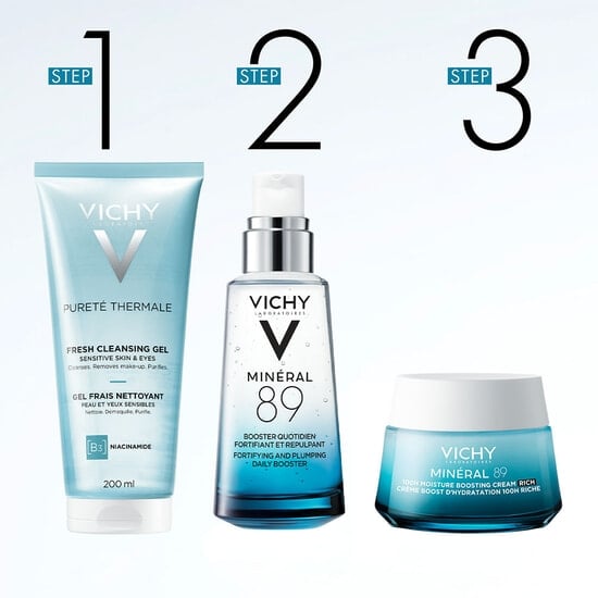 Vichy Minéral 89 100H Moisture Boosting Cream Fragrance-free 50 ml