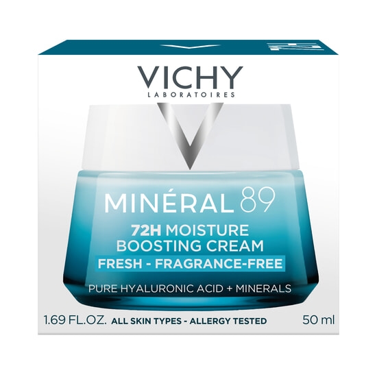 Vichy Minéral 89 72H Moisture Boosting Cream Fragrance Free 50 ml