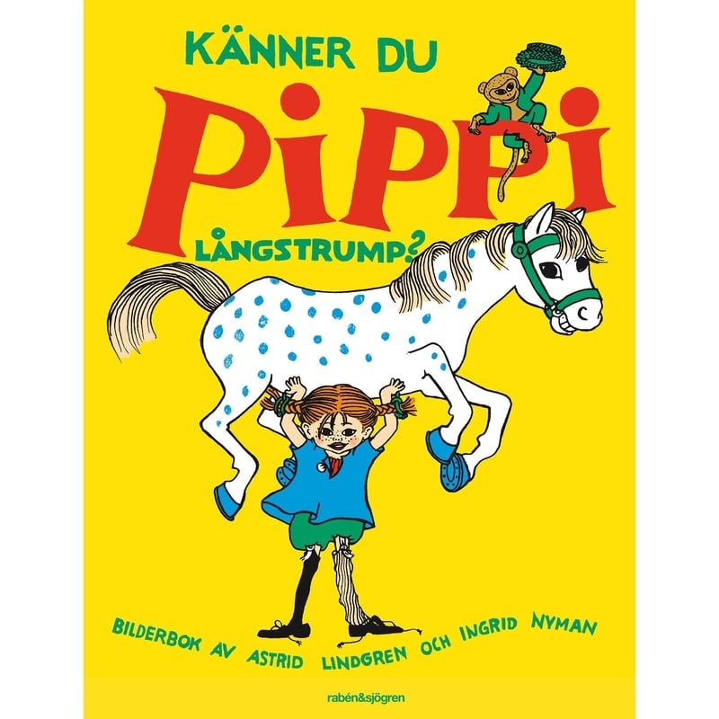Böcker Känner du Pippi Långstrump?