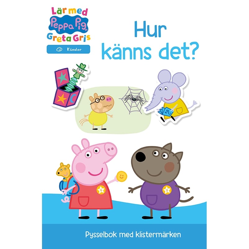 Böcker Lär med Greta Gris Hur känns det?