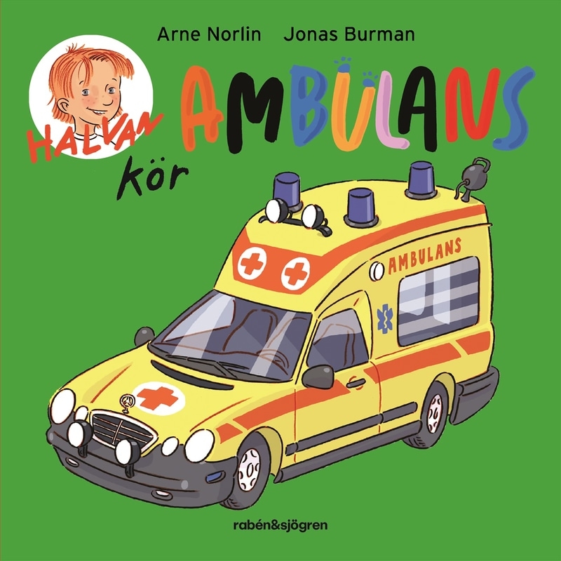 Böcker Halvan kör ambulans