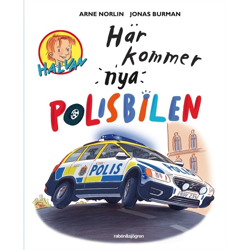 Böcker Här kommer nya polisbilen