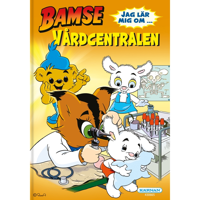 Böcker Bamse Jag lär mig om vårdcentralen