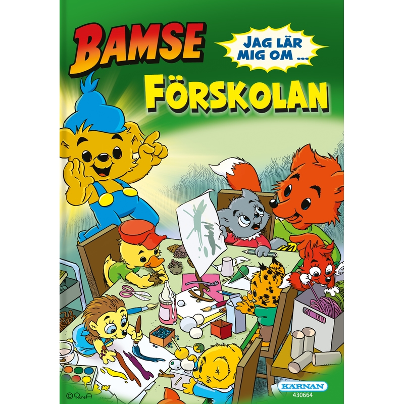 Böcker Bamse Jag lär mig om förskolan