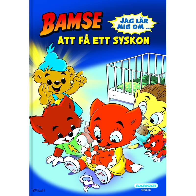 Böcker Bamse Jag lär mig om att få ett syskon