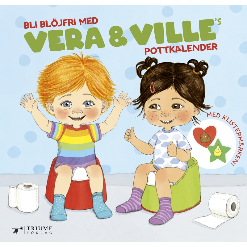 Böcker Vera och Villes Potträningskalender