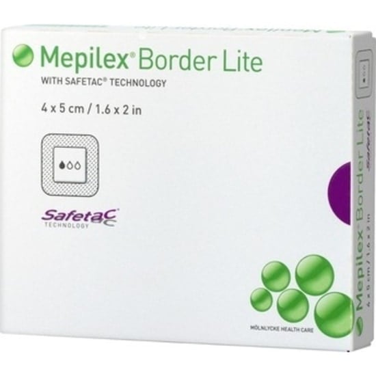 Mepilex Border Flex Lite 4 x 5 cm 10 st
