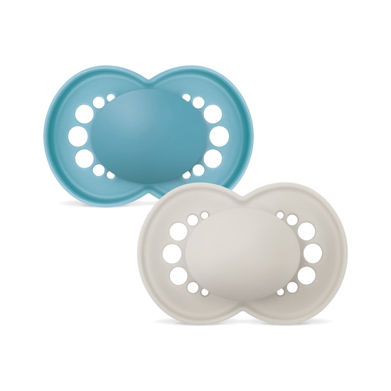 MAM Original Silicone 16-36 mån Neutral Unprinted 2-pack