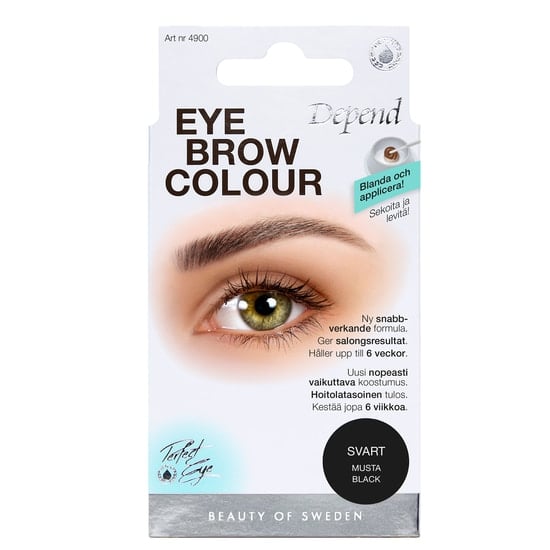 Depend Eyebrow Colour Black