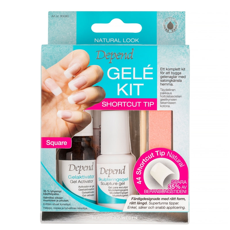 Depend Gelekit Natural Look Shortcut Tip 44 st