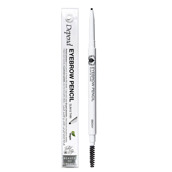 Depend Eyebrow Pencil Slim & Thin Ebony 4 g