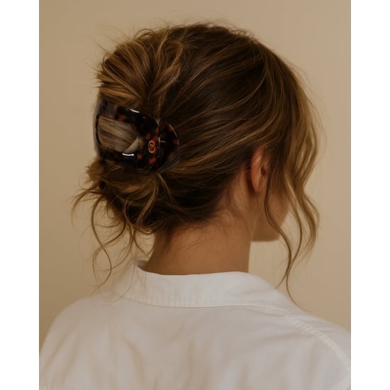 Lenoites Eco-Friendly Flat Hair Clip Bronze Leopard