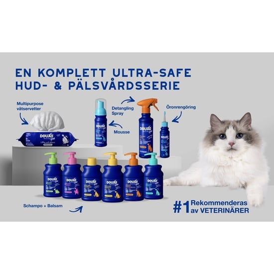 DOUXO Skin & Coat Spa Ultra-safe Multipurpose Våtservetter 100 st