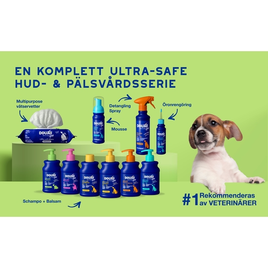 DOUXO Skin & Coat Spa Ultra-safe Puppy Schampo 250 ml