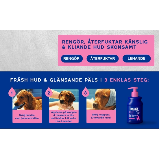 DOUXO Skin & Coat Spa Ultra-safe Itch Soothing Schampo 250 ml