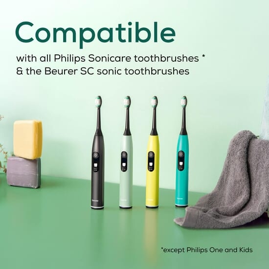 Beurer Sonic Protection Plus Brush Heads Refill 4 st