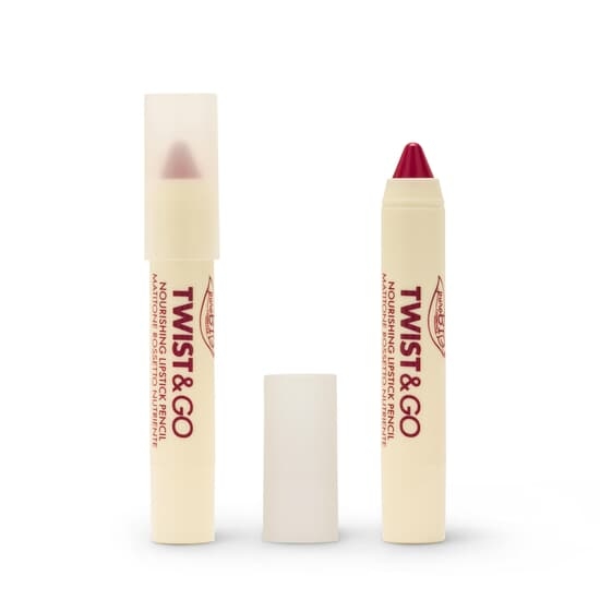 puroBIO Twist & Go Nourishing Lipstick Pencil 504 indian Pink 2,9 g