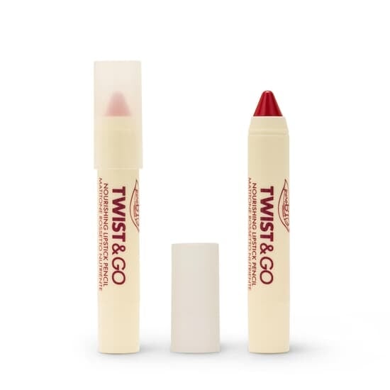 puroBIO Twist & Go Nourishing Lipstick Pencil 505 Raspberry Red 2,9 g