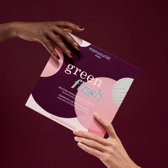 Manucurist Green Flash Kit Pale Rose & Prune