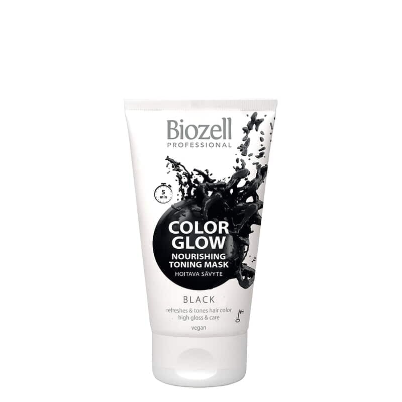 Biozell Color Glow Nourishing Toning Mask Black 150 ml