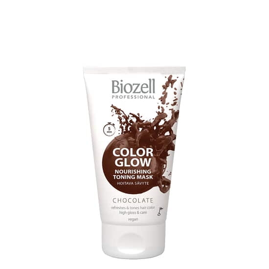 Biozell Color Glow Nourishing Toning Mask Chocolate 150 ml