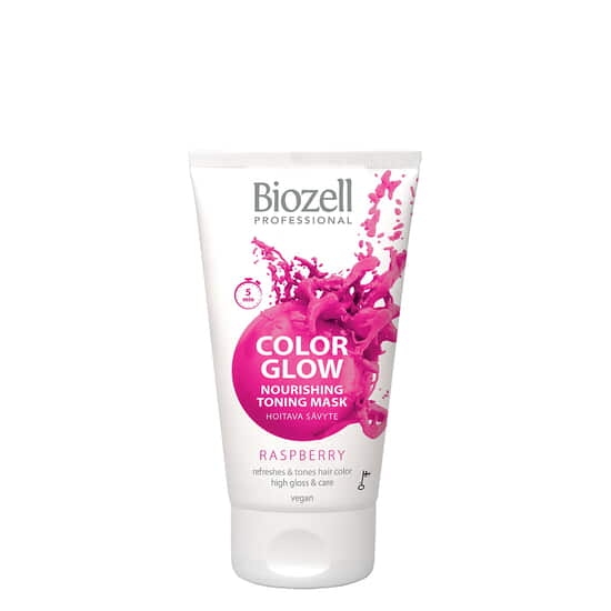 Biozell Color Glow Nourishing Toning Mask Raspberry 150 ml