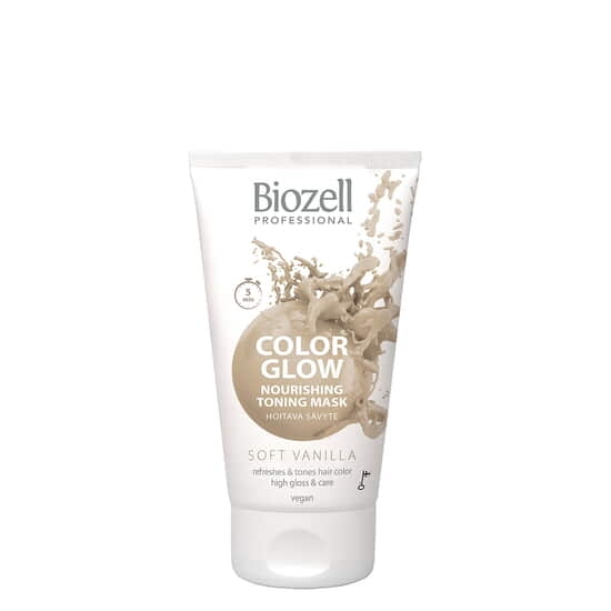 Biozell Color Glow Nourishing Toning Mask Soft Vanilla 150 ml