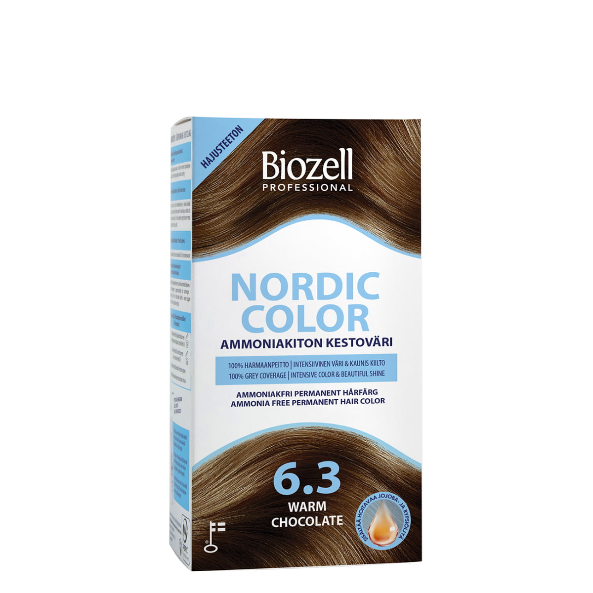 Biozell Professional Nordic Color Warm Chocolate 6.3