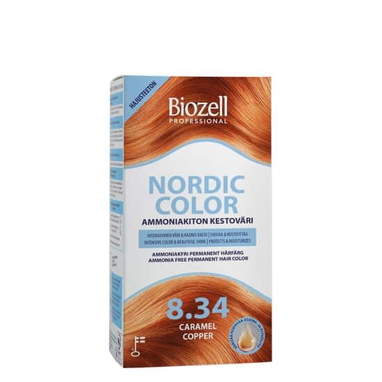 Biozell Professional Nordic Color Caramel Copper 8.34
