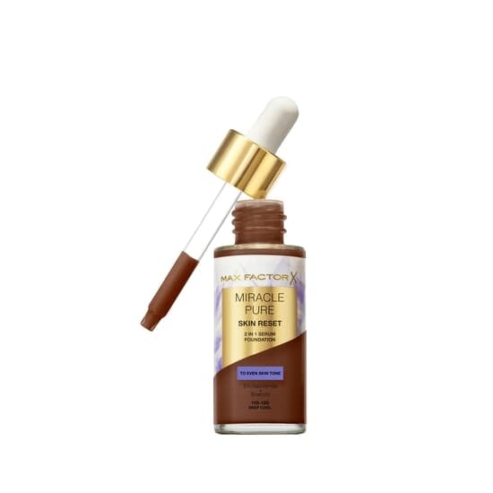 Max Factor Miracle Pure Skin Reset 2 In 1 Serum Foundation 120 Deep Cool 30 ml