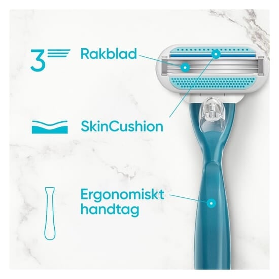 Gillette Venus Smooth Rakhyvel med 2 st Rakblad