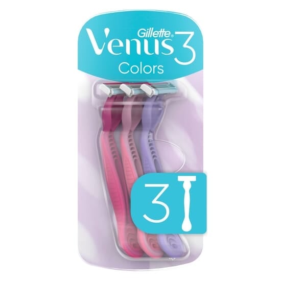 Gillette Venus 3 Colors Engångsrakhyvlar 4 st