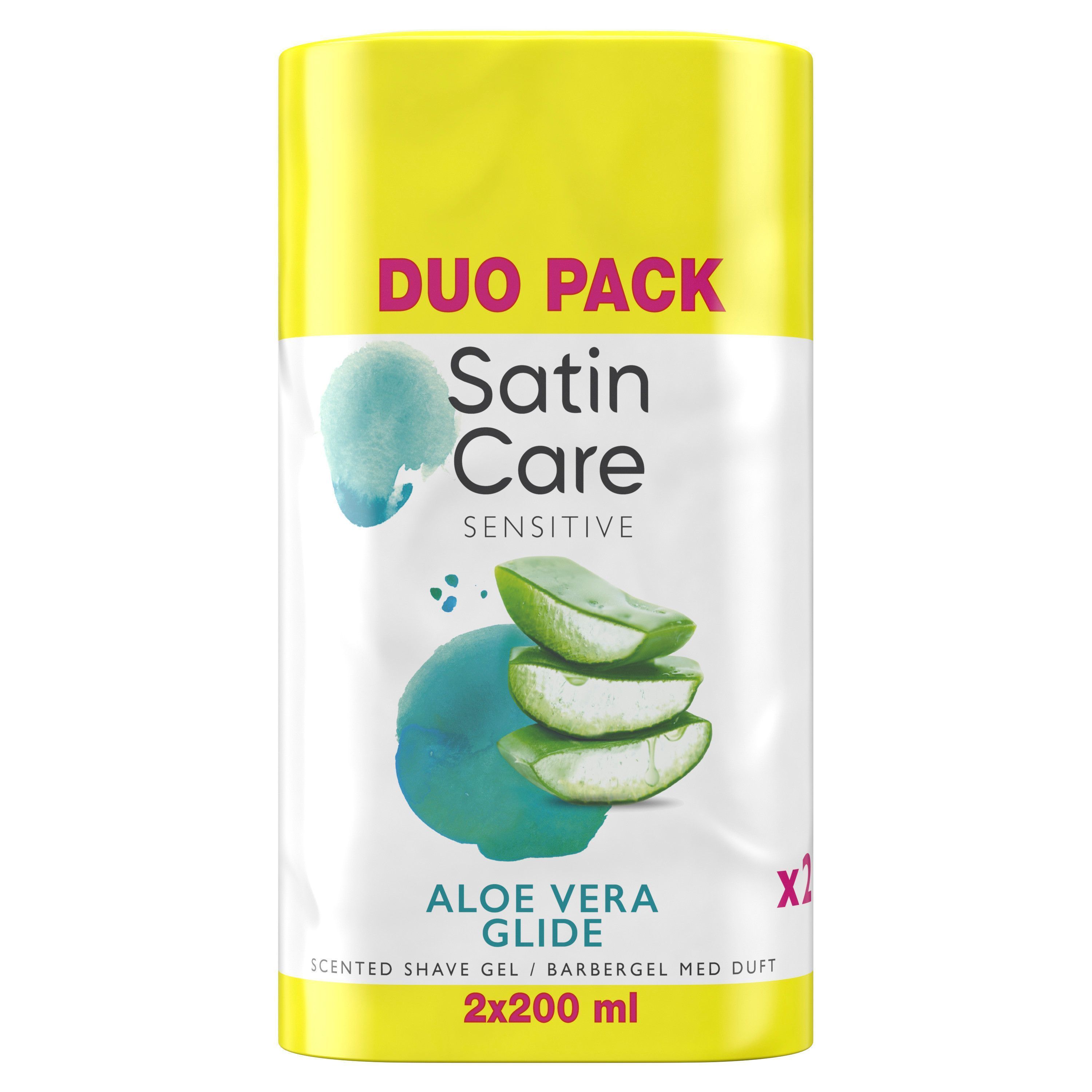 Satin Care Rakgel Aloe Vera 2 x 200 ml