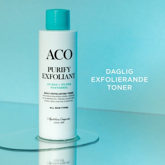 ACO Face Purify Exfoliant Toner Oparfymerad 150 ml