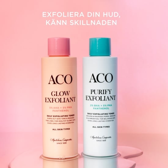 ACO Face Glow Exfoliant Toner Oparfymerad 150 ml