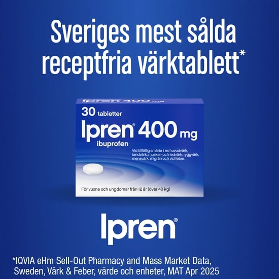 Ipren Filmdragerad Tablett 400 mg 30 st