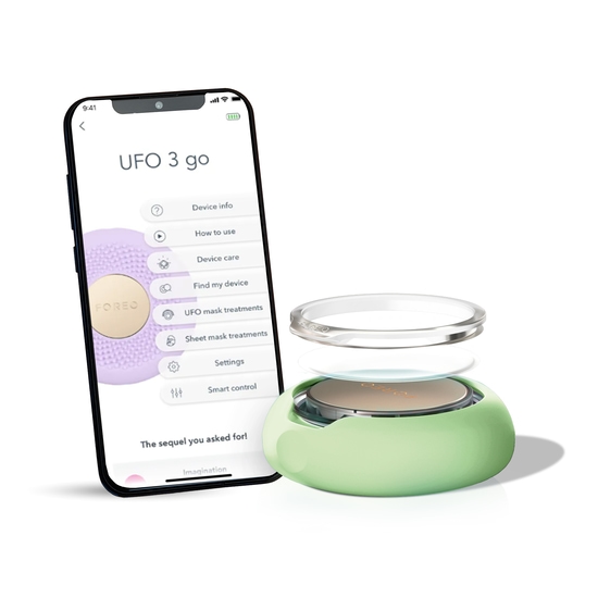 FOREO UFO 3 go Pistachio