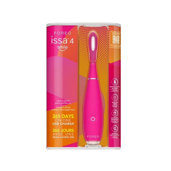 FOREO ISSA 4 Smile Sonic Toothbrush Wild Strawberry
