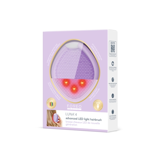 FOREO FLIP 4 Play Advanced LED Light Hairbrush I Lilac You!
