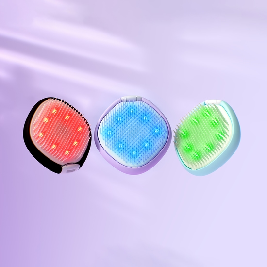 FOREO FLIP 4 Play Advanced LED Light Hairbrush Ice Ice Baby!