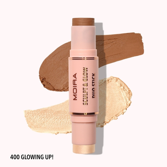 MOIRA Sculpt & Glow Duo Stick 400 Glowing Up!